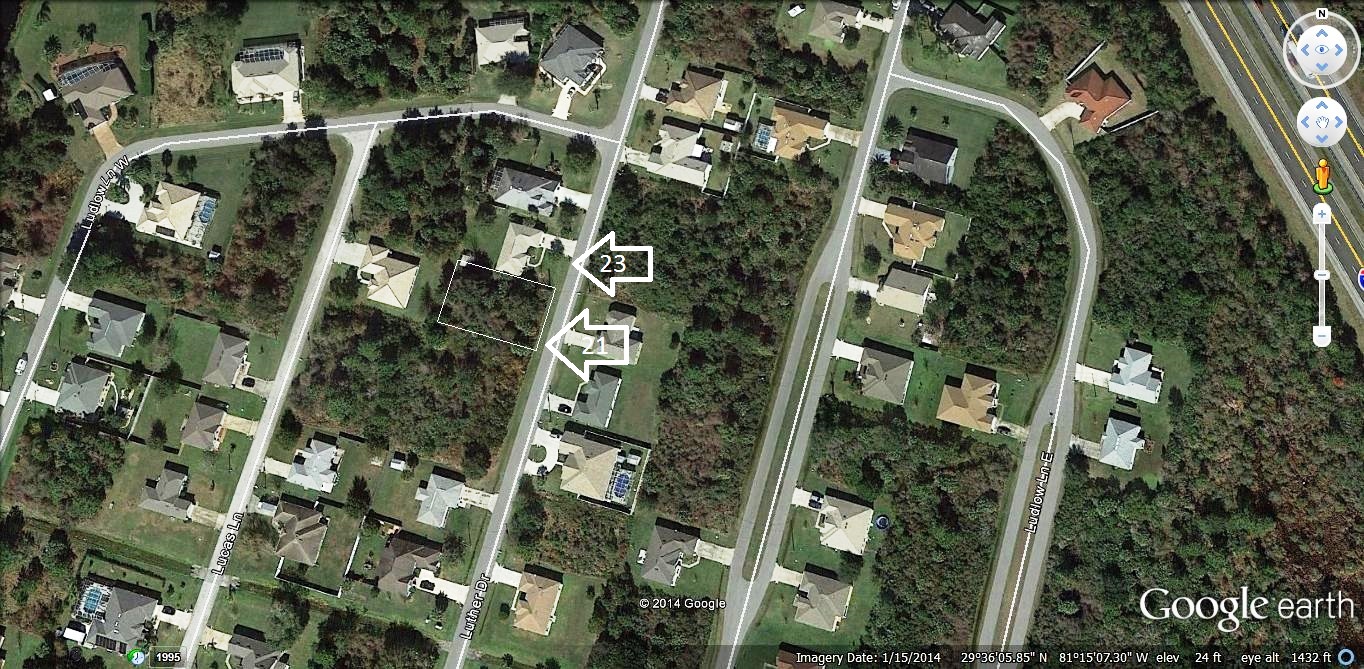 21 Luther Drive - Palm Coast - House on wrong lot - GoToby.com